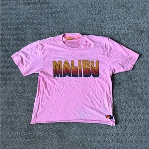 Women's Pink Aviator Nation t-shirt